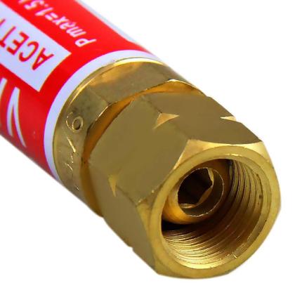 Imagem de Válvula Seca Corta Chamas para Regulador Acetileno Ômega