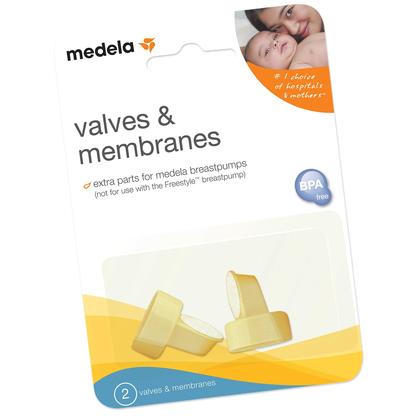 Imagem de Válvulas e membranas de reposição para bombas de mama Medela