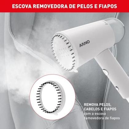Imagem de Vaporizador de Roupas ARNO Steam Travel 1100W Cinza 220V