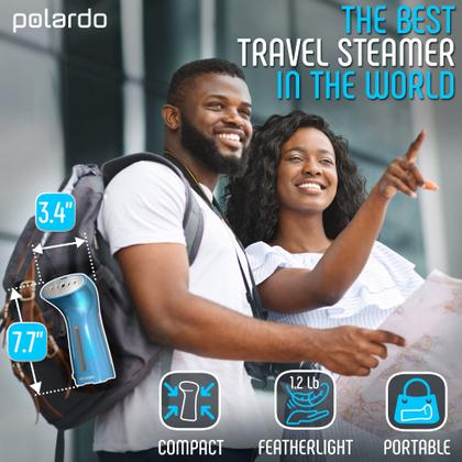 Imagem de Vaporizador de roupas Polardo Portable Travel Metal Steam Head