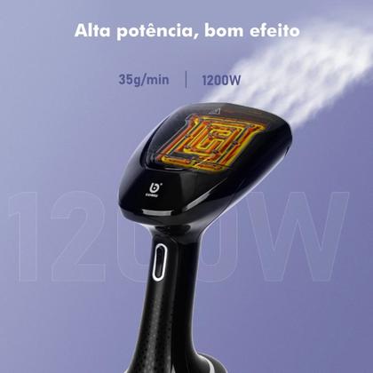 Imagem de Vaporizador de Roupas Portatil 127V 1200W higienizador com escova