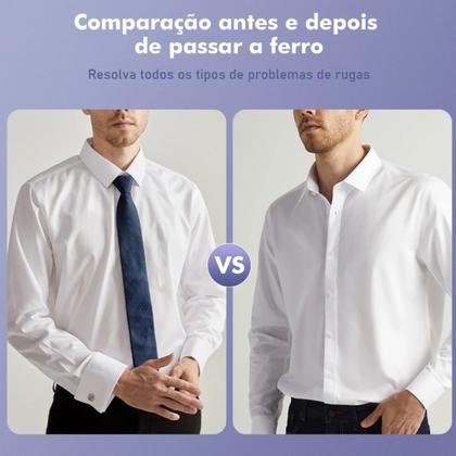 Imagem de Vaporizador de Roupas Portatil 127V 1200W higienizador com escova