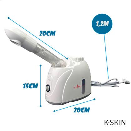 Imagem de Vaporizador Facial Portátil Para Limpeza de Pele K.Skin 110V E 220V Oficial