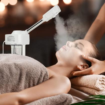 Imagem de Vaporizador Facial Profissional com Microdermoabrasão Iônica e Ozônio