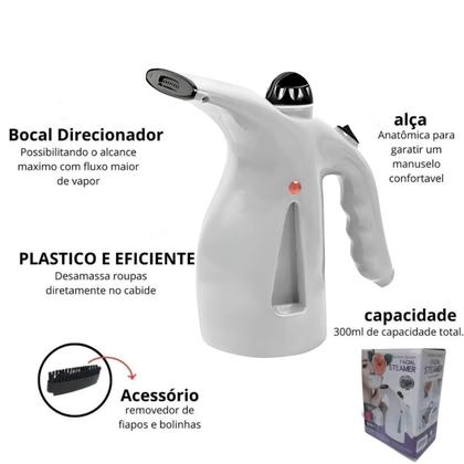 Imagem de Vaporizador Ferro de Passar Roupa Cabide Potente a Vapor 110V