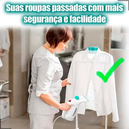 Imagem de Vaporizador Para Passar Roupa No Cabide Potente Vapor Quente