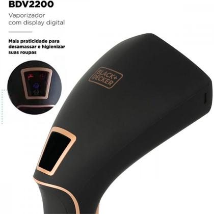 Imagem de Vaporizador Portatil Black + Decker Display Digital 127V Preto - BDV2200-BR