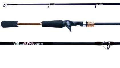 Imagem de Vara De Pesca Carretilha Alpha Fibra De Vidro 1,65m 20lbs- Vrs Fishing