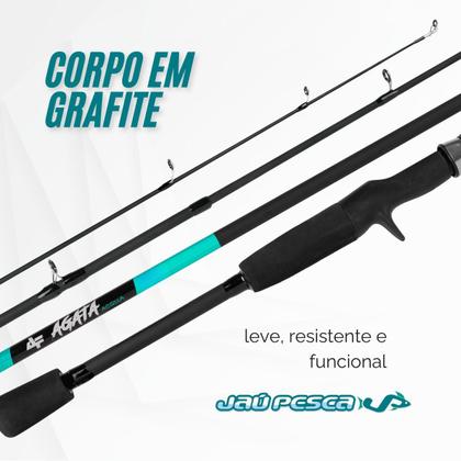 Imagem de Vara De Pesca Para Carretilha Agata Acqua 1,80 m 6-12lbs