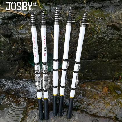 Imagem de Vara de Pesca Telescópica de Fibra de Carbono 3m-1,5m - Ideal para Pesca Spinning, Fly, Carp e Feeder