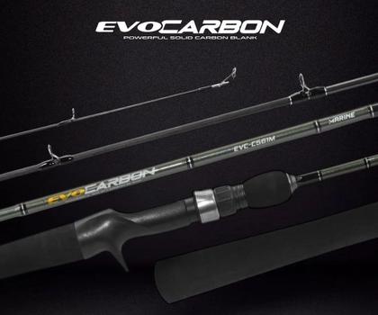 Imagem de Vara Para Carretilha Marine Sports Evocarbon 6'0" (1,83m) 20-40 Lbs - EVC-C601H - Inteiriça