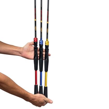 Imagem de Vara Para Molinete Daytona Azul 1,60mt 10-20lb Fibra De Carbono