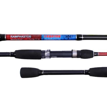 Imagem de Vara para Molinete Ramphastos 1,68 mts 7-17lbs 2 Partes - Lamazon