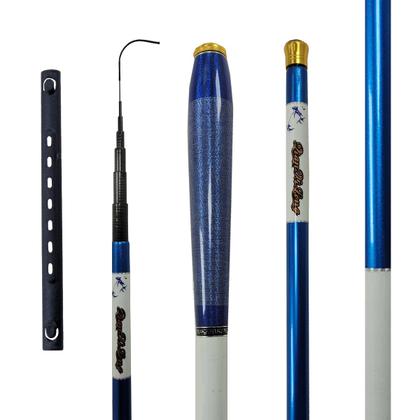 Vara Pesca 3,6m 100% Fibra Carbono HD193 Ultra Leve de Mão 2un - JWS Imagem de Vara Pesca 3,6m 100% Fibra Carbono HD193 Ultra Leve de Mão 2un