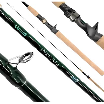 Imagem de Vara Pesca Carretilha Lumis Infinity Carbon IM6 Cast 6.0 1,83m 6-17Lbs Inteiriça