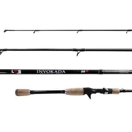 Imagem de Vara Pesca Carretilha Lumis Rods Invokada Carbono IM8 1,73m 6-17Lbs Inteiriça