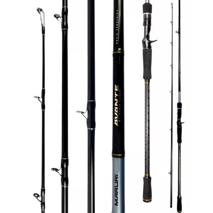 Imagem de Vara Pesca Maruri Avante Denis Garbo 2,40m 30-60lbs 802H 2 Partes p/ Carretilha