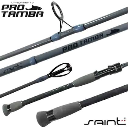 Imagem de Vara Saint Pro Tamba Grey P/ Molinete 2,40m 25-50lb 2 Partes