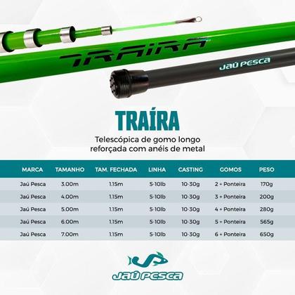 Imagem de Vara telescópica JP Traira 5 a 10lbs
