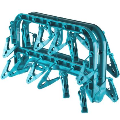 Imagem de Varal 26 Prendedores Multisuo Para Roupas Intimas Cueca Calcinha Meia De Apartamento Lavanderia