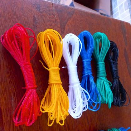 Imagem de Varal 40m Corda Nylon fio 2mm Resistente (Escolha sua Cor)