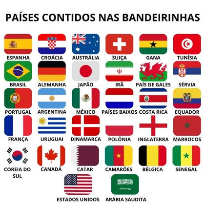 Imagem de Varal de Bandeiras Países 32 Bandeiras - 8m