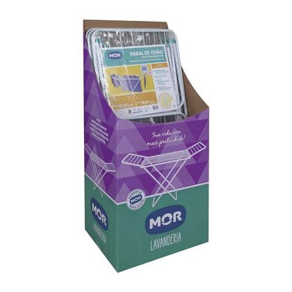 Imagem de Varal de Chão Ação com Abas Slim Mor