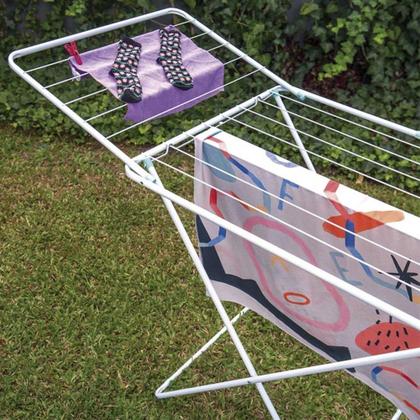 Imagem de Varal de Chão Aço com Abas Maxi Mor