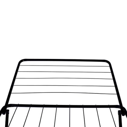 Imagem de Varal de Chão com Abas Maxi Preto Mor