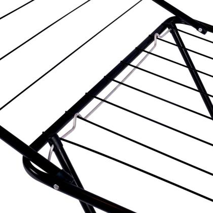 Imagem de Varal de Chão com Abas Maxi Preto Mor