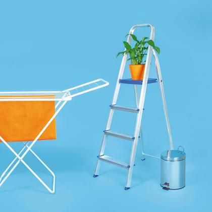 Imagem de Varal de Chão com Abas Retrátil Slim Mor