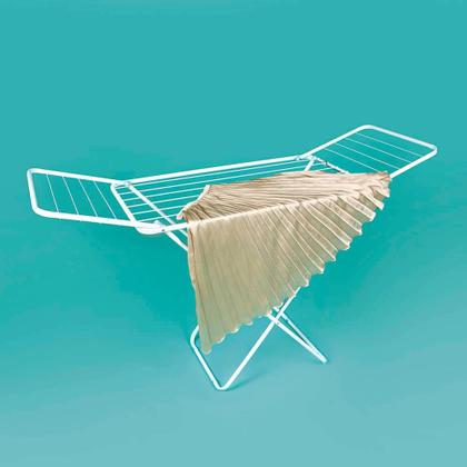 Imagem de Varal de Chão com Abas Retrátil Slim Mor