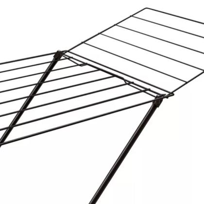 Imagem de Varal De Chão Grande Reforçado Com Abas Dobrável Retrátil