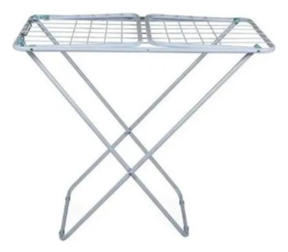 Imagem de Varal De Chão Reforçado Com Abas Dobrável Retrátil