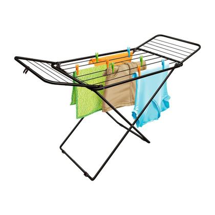 Imagem de Varal De Chão Reforçado Com Abas Portatil Dobravel Aço