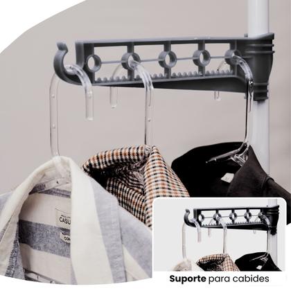 Imagem de Varal De Chão Vertical Para Roupas 3 Andares Dobrável Portátil Grande