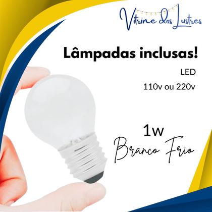 Imagem de Varal de Luzes 20 Metros Com Lâmpadas LED Externo Gambiarra Cordão Amarela ou Branca Chuva Prova Água Evento