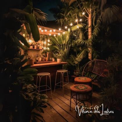 Imagem de Varal de Luzes 20 Metros Com Lâmpadas LED Externo Gambiarra Cordão Amarela ou Branca Chuva Prova Água Evento