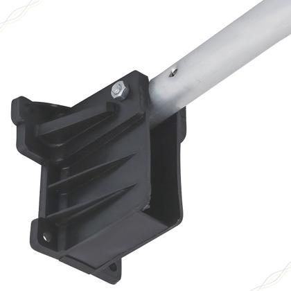 Imagem de Varal De Muro Parede Em Alumínio Reforçado Dobrável 5 Cordas - MAXEB - 7389