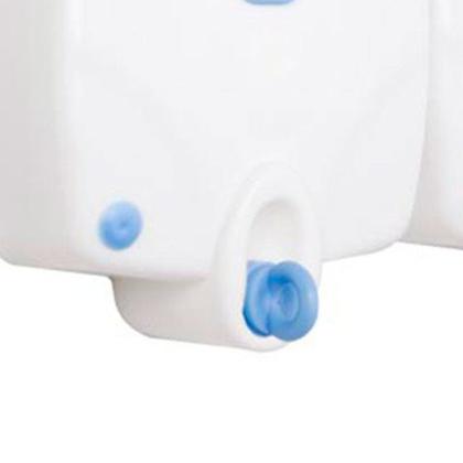 Imagem de Varal de parede rotoflex 2 secalux - branco - com 2 cordas de 5m