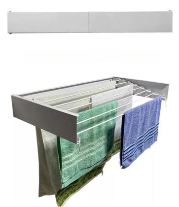 Imagem de Varal Retrátil 75cm com 6 varetas