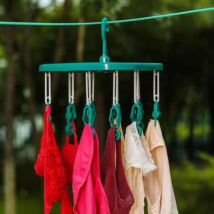 Imagem de Varal Roupa Intima Multiuso Calcinha Cueca Meia 12 Prendedores Cor sortida