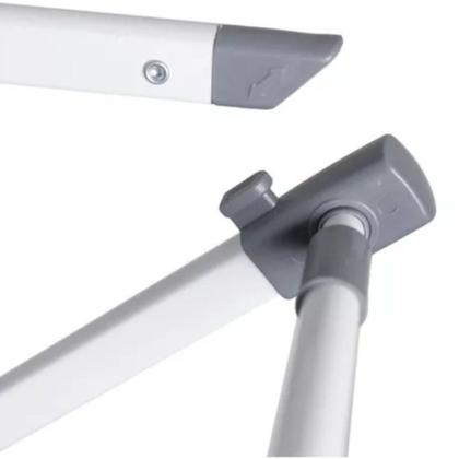 Imagem de Varal Vertical Retrátil de Chão Dobrável Compacto Portátil Ideal Apartamentos Lavanderias Varandas