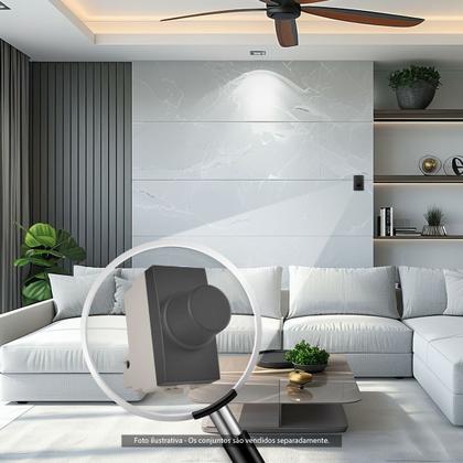 Imagem de Variador de Luminosidade/Velocidade Bivolt Preto Fosco MG