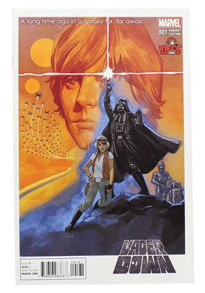 Imagem de Variante de capa de McKone da revista em quadrinhos Star Wars Vader Down 1