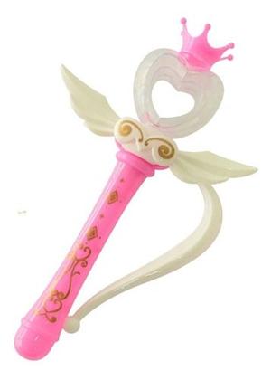 Imagem de Varinha Mágica Com Luz Fada Brinquedo Infantil Menina - Rosa