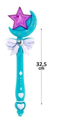 Imagem de Varinha Mágica Encantada Luz E Som Fada Princesa Menina
