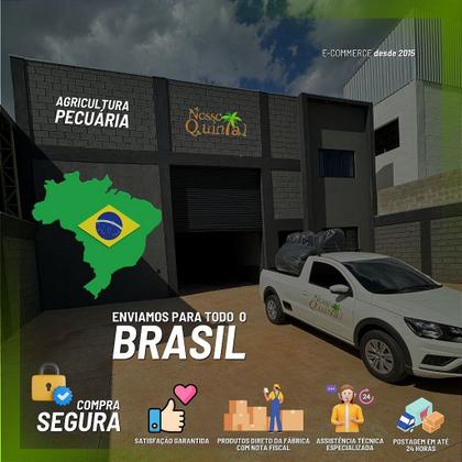 Imagem de Vasilhame Milkan Leiteira 30 Litros Galão Latão Tambor Leite