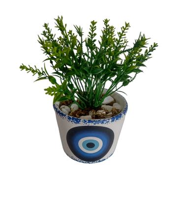 Imagem de Vasinho Cachepot Pequeno Olho Grego Decoração