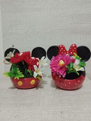 Imagem de Vasinho decorativo mickey e minie